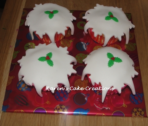 kerstcupcakes