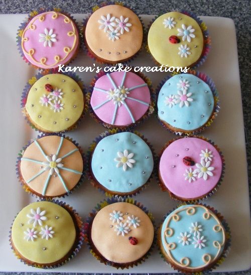 voorjaarscupcakes